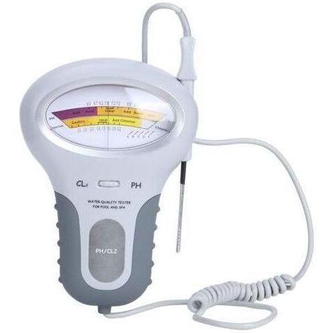Qualité Eau Testeur,Portable Numérique Moniteur,Ph Eau Testeur Analyse Chlore Piscine Kit Test (1/4)