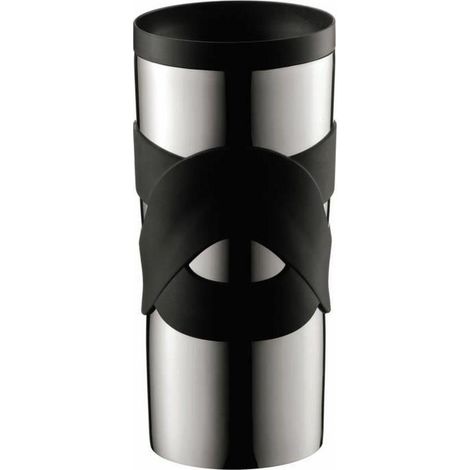 Bodum Reisebecher Schwarz 0,35 L Isoliert