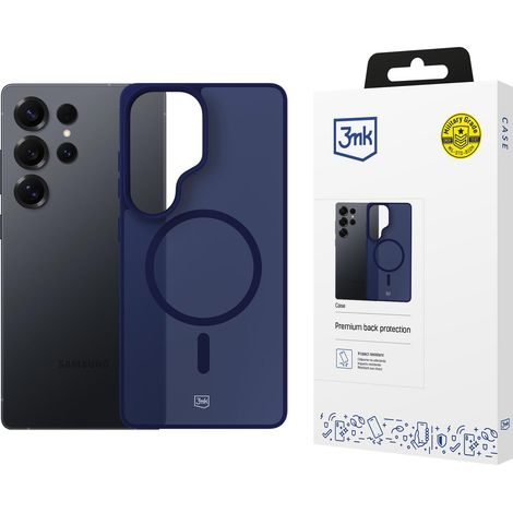 Custodia magnetica Samsung Galaxy S25 Ultra - 3mk Smoke Blu (1/5)