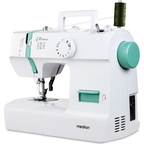 Machine a Coudre Machine a Coudre - MEDION - SM 70 - 71W - 12 Points - 700 tr/min – LED - Turquoise (1/5)