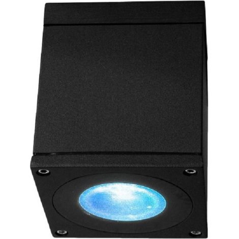 Spot Plafond Carré étanche Gu10 Baignoire Douche 230v Noir (1/4)