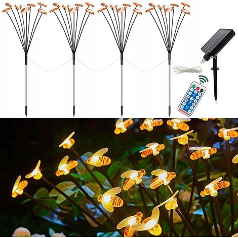 Luci solari a LED per giardino, 4 pezzi, IP65, lucernari (1/4)
