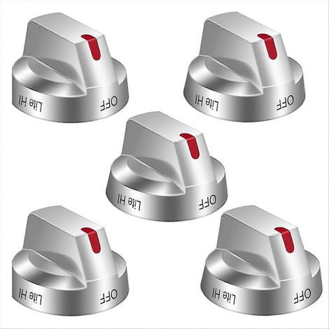 Boutons de cuisinière à gaz pour remplacement de boutons de cuisinière électrique (1/5)