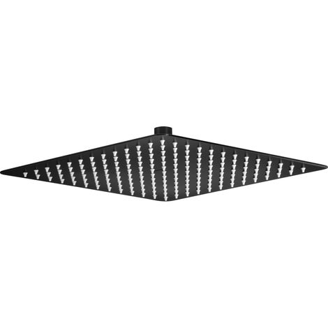 Deante Floks Duschkopf Schwarz Matt 300x300 mm
