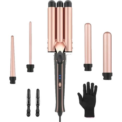 Lockenstab, 5-in-1 Vielseitigkeit, Schnelles Heizen, 220V-240V EU-Stecker (1/5)