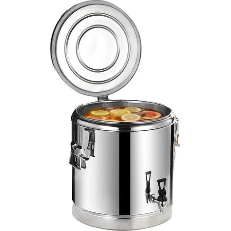 Secchio termico isolato, capacità 40 litri, materiale in acciaio inossidabile, design portatile, struttura resistente, chiusura sicura. (1/5)