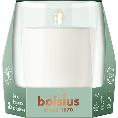 Bolsius Cleanlight Duftglas Starterkit vanille & tonkabohne Duftkerze (1/3)