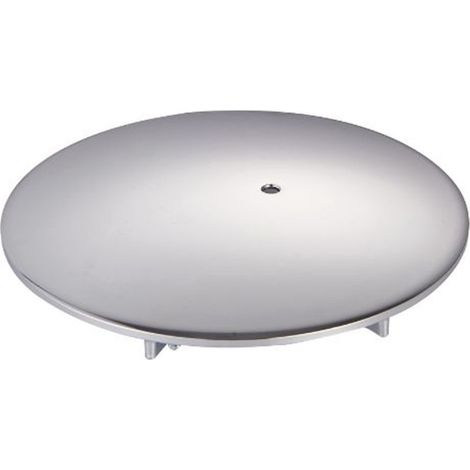Coperchio in ottone cromato per piletta doccia Low Round  Tecom