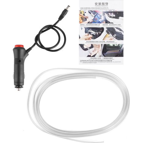 Modification de voiture : guide de lumière LED, éclairage d'ambiance, télécommande, éclairage décoratif de tableau de bord et de portières, 1 à 4 (type linéaire) (1/5)