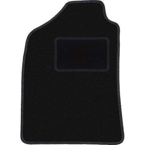 Alfombrilla de conductor negra para camioneta Ford Ranger MK2 (2007-2012)