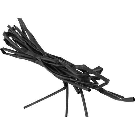 Gaine thermorétractable 4 pièces, manchon électrique isolant, protection câble en polyéthylène, enveloppe gaine rétractable. (1/5)