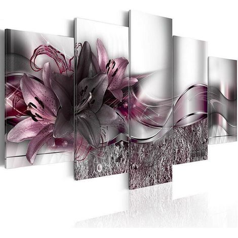 Tableau Peinture à l Huile sur Toile - Sans Cadre - Décoration Murale Moderne pour Intérieur - 5 Pièces - 20x30 cm 20x40 cm 20x50 cm (1/5)