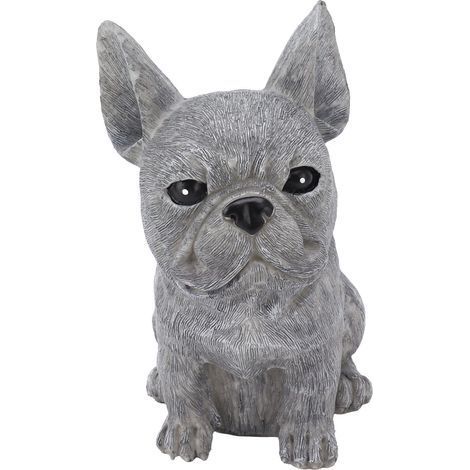Statues de chien pour jardin, à faire soi-même, réalistes, en résine résistante aux fissures, décoration pour cour et pelouse. (1/5)