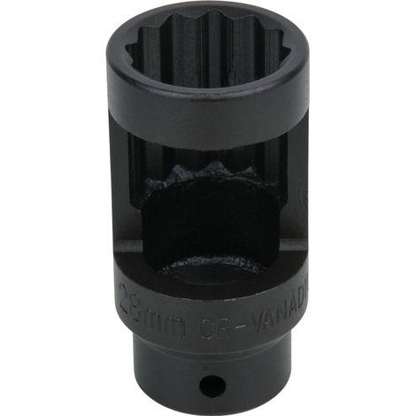 KS Tools 1/2" Einspritzdüsen-Stecknuss, SW28mm - 150.2322 (1/3)