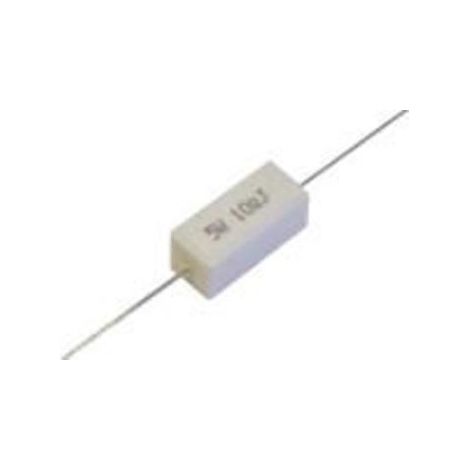 Resistenza all'avvolgimento 10r 5w 5% Assiale 10 Ohm 5w Dimensioni 9,5x9,5x22mm 10r5wh