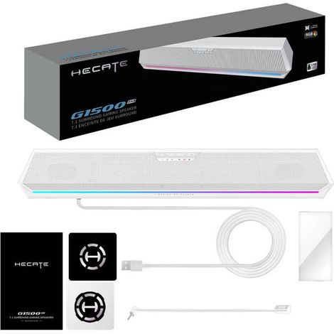 Barra de sonido para juegos Edifier Hecate G1500 (Blanco) (1/5)