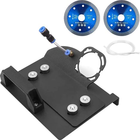 45 Degree Tile Beveling Tool Angle Grinder Tile Cutting Tool Angle Grinder Holder with Pipe and Saw Blade Angle Grinder Holder 45 Angle Grinder Holder (1/5)