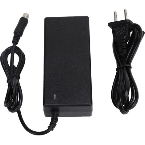 Chargeur Secteur DC 42V 2A avec Fiche US 100-240V pour Batterie 36V Li-ion - Connecteur 5.5mm Femelle (1/5)
