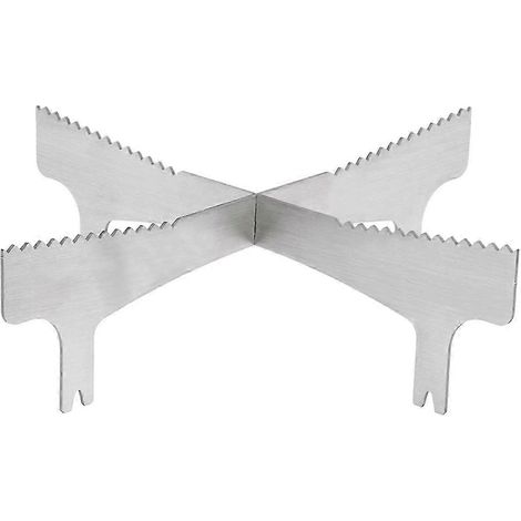 Cadre de plaque de cuisson pour brasero Mesa XL / Accessoires CAMPFIRE : transforme un brasero de table en réchaud de camping. Argenté SZRH AF (1/5)