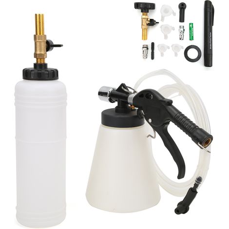 Kit de Purge de Liquide de Frein Pneumatique avec Stylo Testeur pour Vidange d'Huile, Outil de Remplacement Auto, Caravane, Camping-car (1/5)