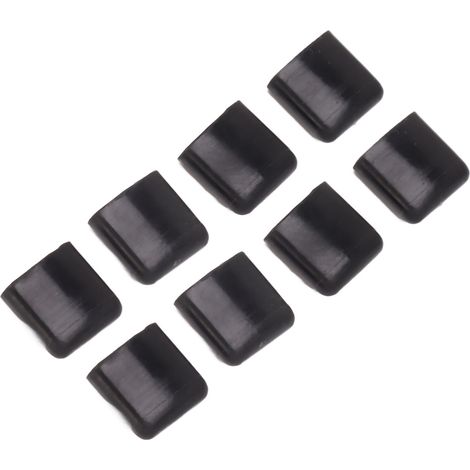 Pieds et butoirs en silicone pour friteuse portable, embouts de rechange anti-rayures, languettes en silicone pour friteuse de cuisine (1/5)