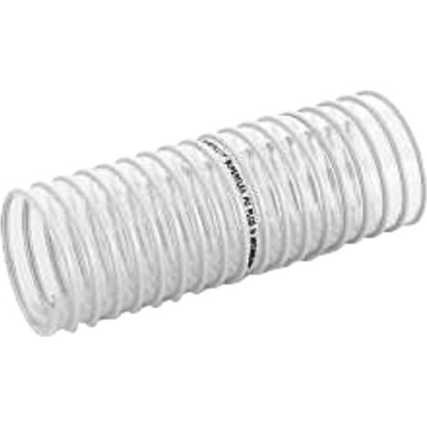 Tubo flessibile a spirale in PVC, diametro interno 63 mm, diametro esterno 71 mm, 2 1/2 pollici, 1,5 bar, spessore parete 1 mm x 1 m