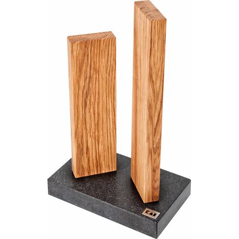 KAI Messerblock aus Stonehenge Eiche / Granit für 4 Messer STH-3.3"-"91376946