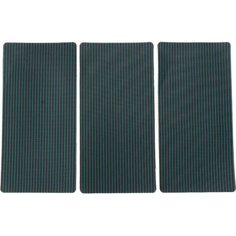 Kit de réparation pour piscine – 3 patchs auto-adhésifs en polypropylène vert, 10 x 20 cm, résistants à l’eau et aux UV (1/5)