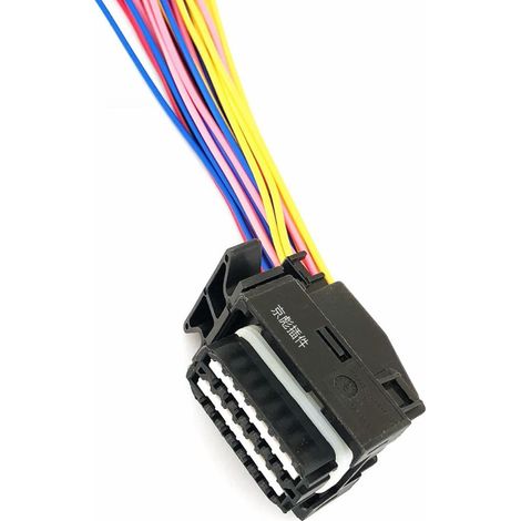 Connecteur d'origine pour carte électronique du calculateur moteur Volkswagen Passat 3000 (faisceau de câblage/connecteur/28 broches) (1/5)