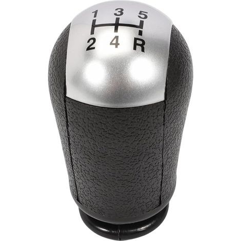 Pommeau de levier de vitesse, pommeau de levier de vitesse 5 vitesses pour Focus 2005-2012 2000-2007 Mondeo MK3 2006-2010 S-MAX 2003-2008 C-MAX 2005 (1/5)