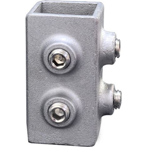Raccords de tuyaux en alliage d'aluminium, Tube-30x30 droit (1/2)