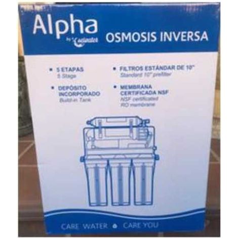 Equipo osmosis inversa LOGIC WATHER 5 etapas con bomba