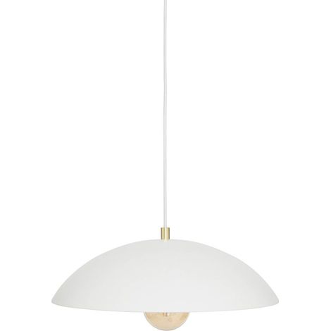 Delcia lámpara colgante D45cm blanco - Atmosphera créateur d'intérieur (1/3)