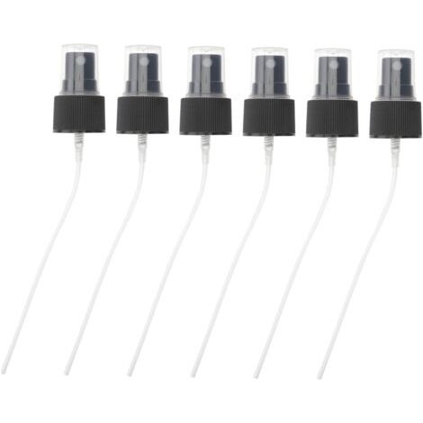 Lot de 6 embouts de rechange pour flacons pulvérisateurs avec paille, compatibles avec les flacons de 10 à 300 ml, accessoires pour flacons pulvérisateurs. (1/5)