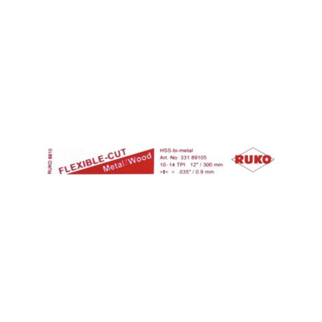 RUKO Säbelsägeblätter 8910 HSS-Bimetall (1/5)