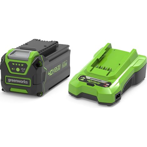Batterie 40V 4Ah et Chargeur Universel Puissance 2A adaptée à Tous Les Outils et Batteries de la série 40V - GSK40B4 (1/5)
