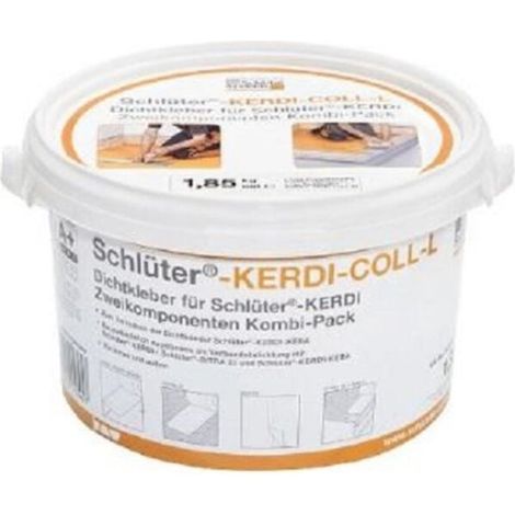 Adesivo sigillante bicomponente per giunzioni e giunti singoli - KERDI-COLL-L - secchio da 1,85 kg