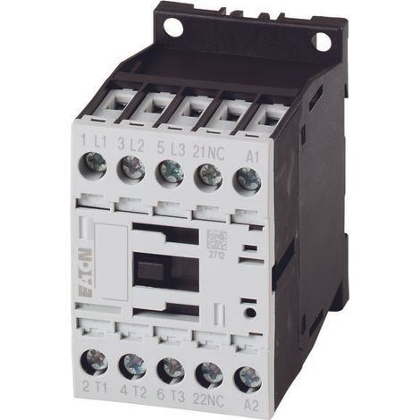 Contacteur Eaton série Eaton Moeller, 3 pôles , 1 N/F, 170 A, 400 V, 4 kW ( Prix pour 1 )
