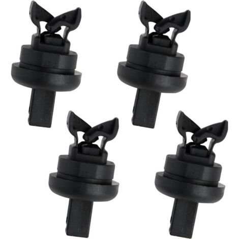 BUNTHAUS Lntyq Lot de 4 clips de retenue pour tablette arrière, 7705099001 8200675047, remplacement compatible avec les clips de retenue pour chaîne de voiture Clio/Megane, tablette arrière de voiture (1/5)