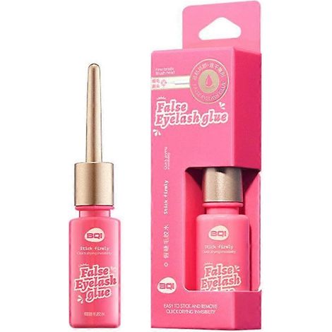 Colle pour faux cils à séchage rapide, invisible et résistante à l'eau, idéale pour les débutantes. (1/4)