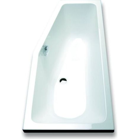 Hoesch 5591.010 BW Combi droite 1600x700 blanc