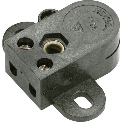 interBär Seilzugschalter Schwarz 1 x Aus/Ein 2 A 1 St. (1/2)