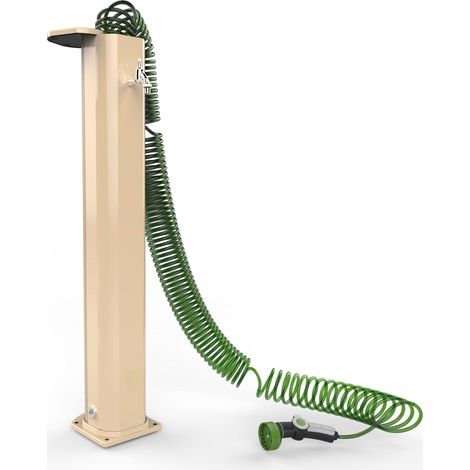 Fontana da Esterno con Tubo Dell'Acqua a Scomparsa Arkema Garden Surprise Champagne Bronze (1/5)