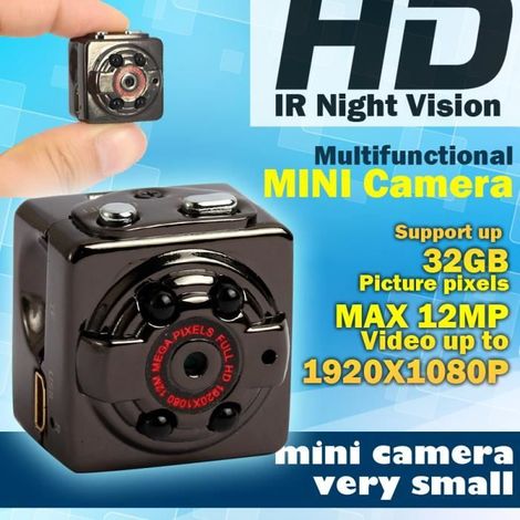 HD 1080P 720p Sport Spy Mini Caméra Espia DV Voice Enregistreur vidéo infrarouge Vision nocturne numérique Cam caméra mini caméra (1/4)
