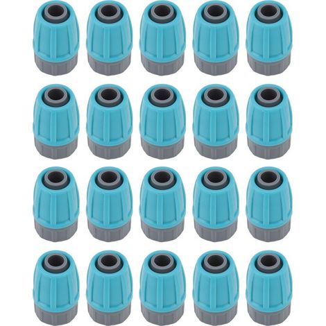 15pcs Connecteurs écrous verrouillés à tube d'irrigation 16 mm (1/5)