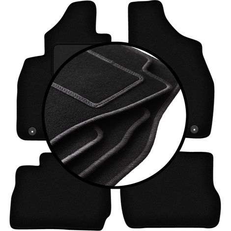 Komplettset Veloursmatten für: Mitsubishi Pajero Pinin SUV (1999-2006)