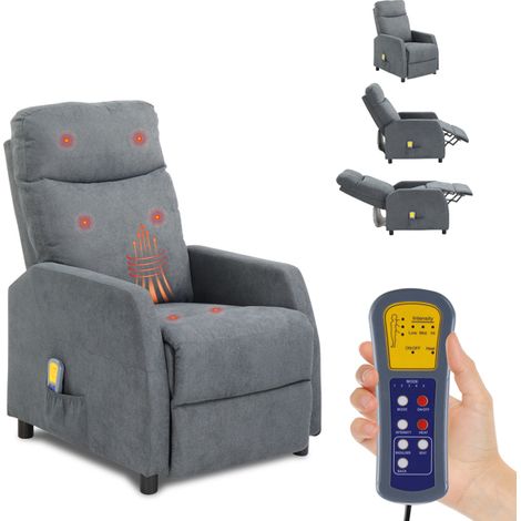 Electric Recliner Chair with 6 Massage Points and Heating Function for Ultimate Relaxation in Your Living Room