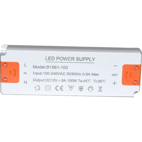 Alimentatore ultra slim 12V - 100 W - IP20