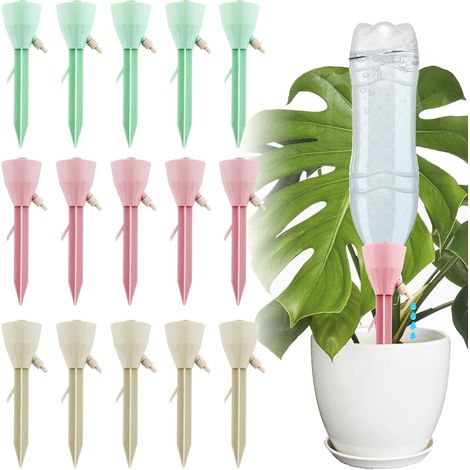 Système d'arrosage automatique 15 pièces - arrosage des fleurs - dispositif d'arrosage des plantes en pot pour balcon et jardin (1/5)
