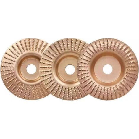Disque de polissage pour meuleuse d'angle 100x15mm Lot 3 Compatible type 100 Pour bois, surfaces planes/inclinées/courbes Bricolage et atelier (1/5)